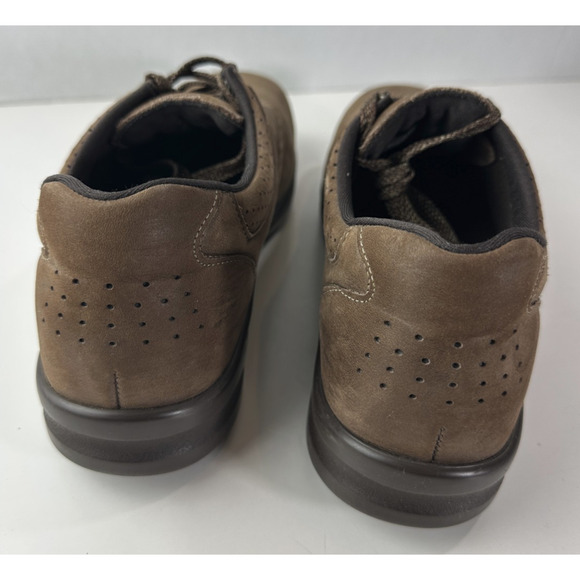 SAS Walk Easy Walking Shoes Women's US 9.5 M Brown Suede Lace Up Comfort USA - Picture 11 of 12